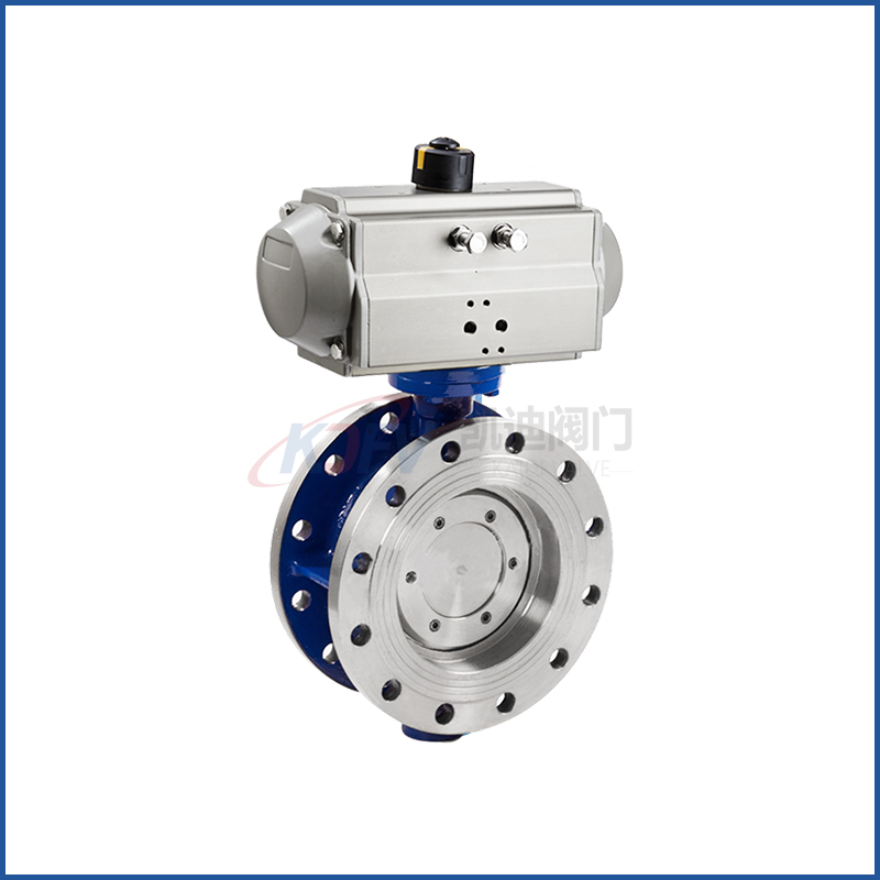 氣動硬密封對夾蝶閥